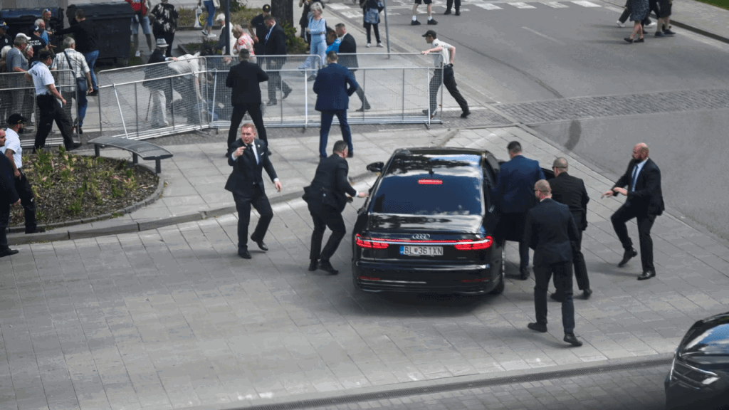 Slovakia's Prime Minister Robert Fico was injured in a shooting incident on Wednesday in Handlova